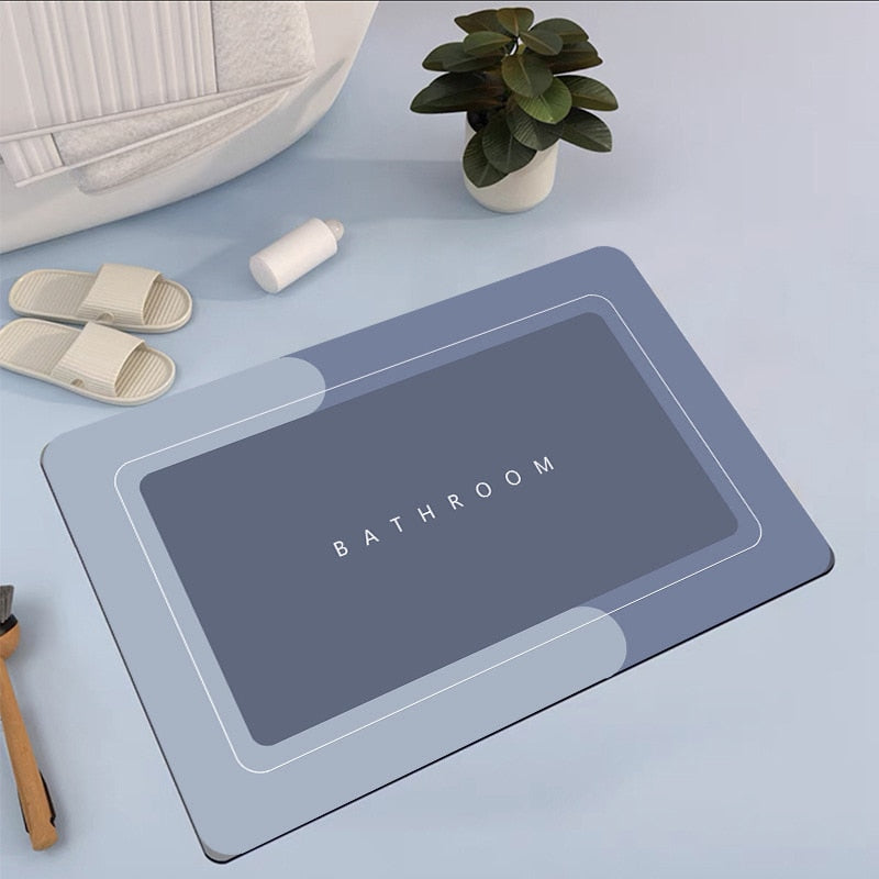 Super Absorbent Stylish Quick Drying Bathroom Rug