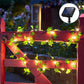 Garden Waterproof Solar Vine Leaf Lights