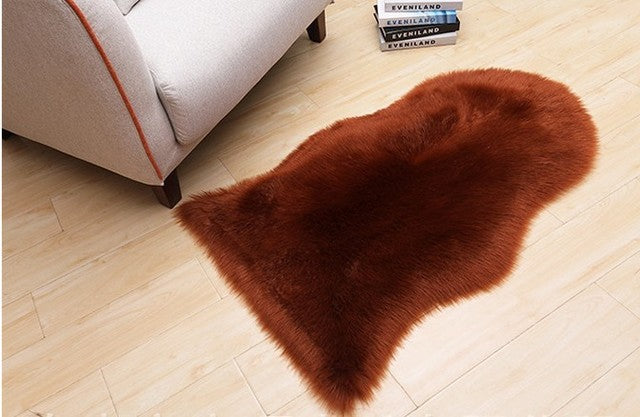 Stylish Plush Soft Faux Fur Carpet