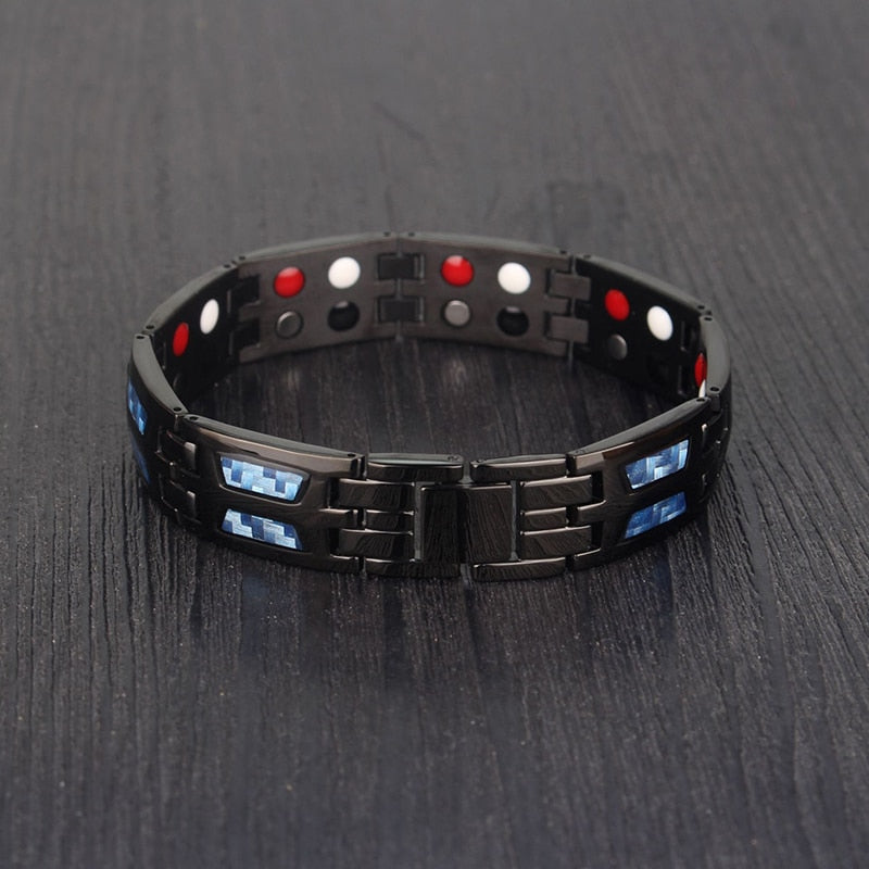 Titanium 4 In 1  Magnetic Energy Health Bracelet