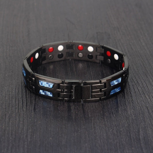 Titanium 4 In 1  Magnetic Energy Health Bracelet
