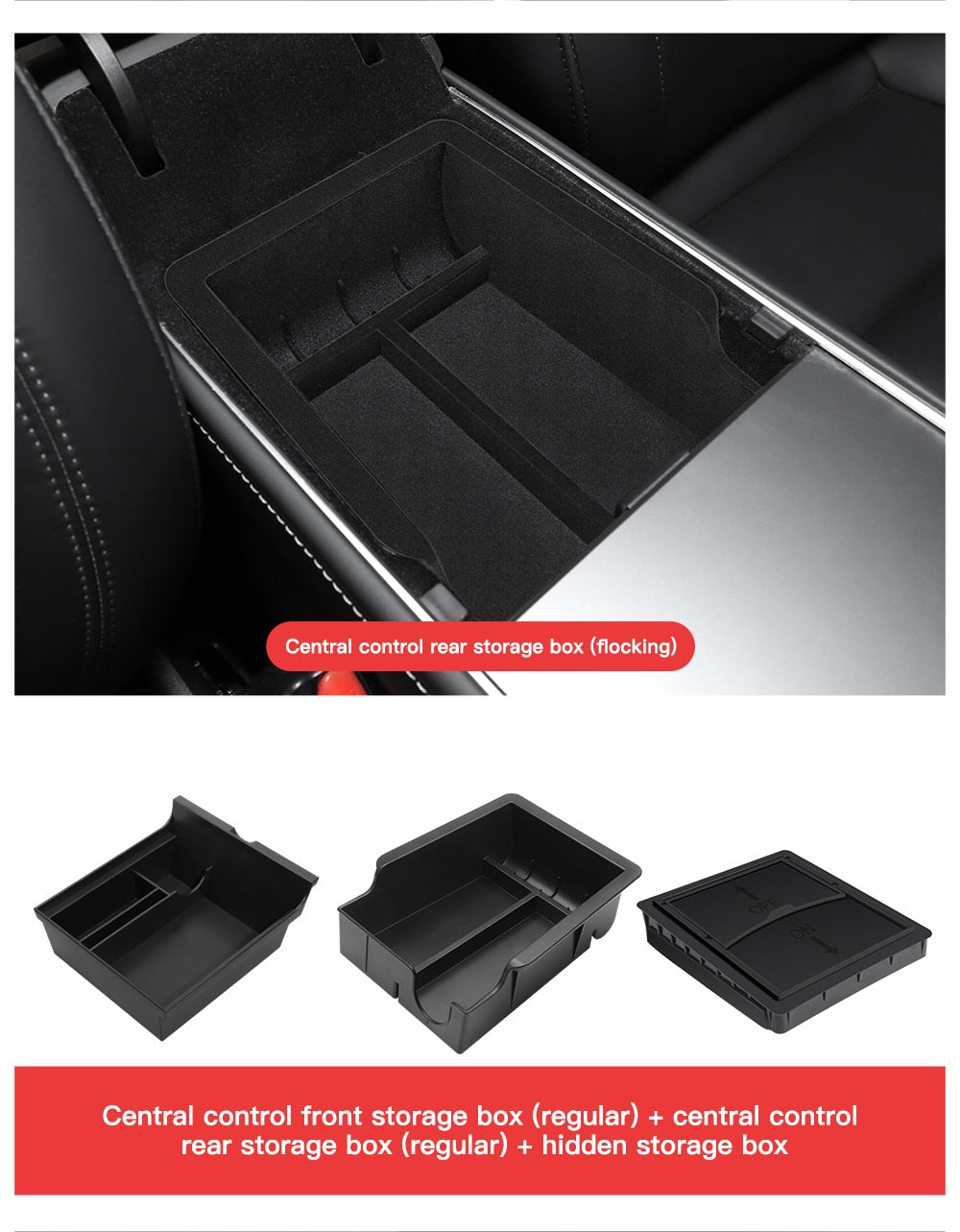 Car Storage Organizers For Tesla Cars