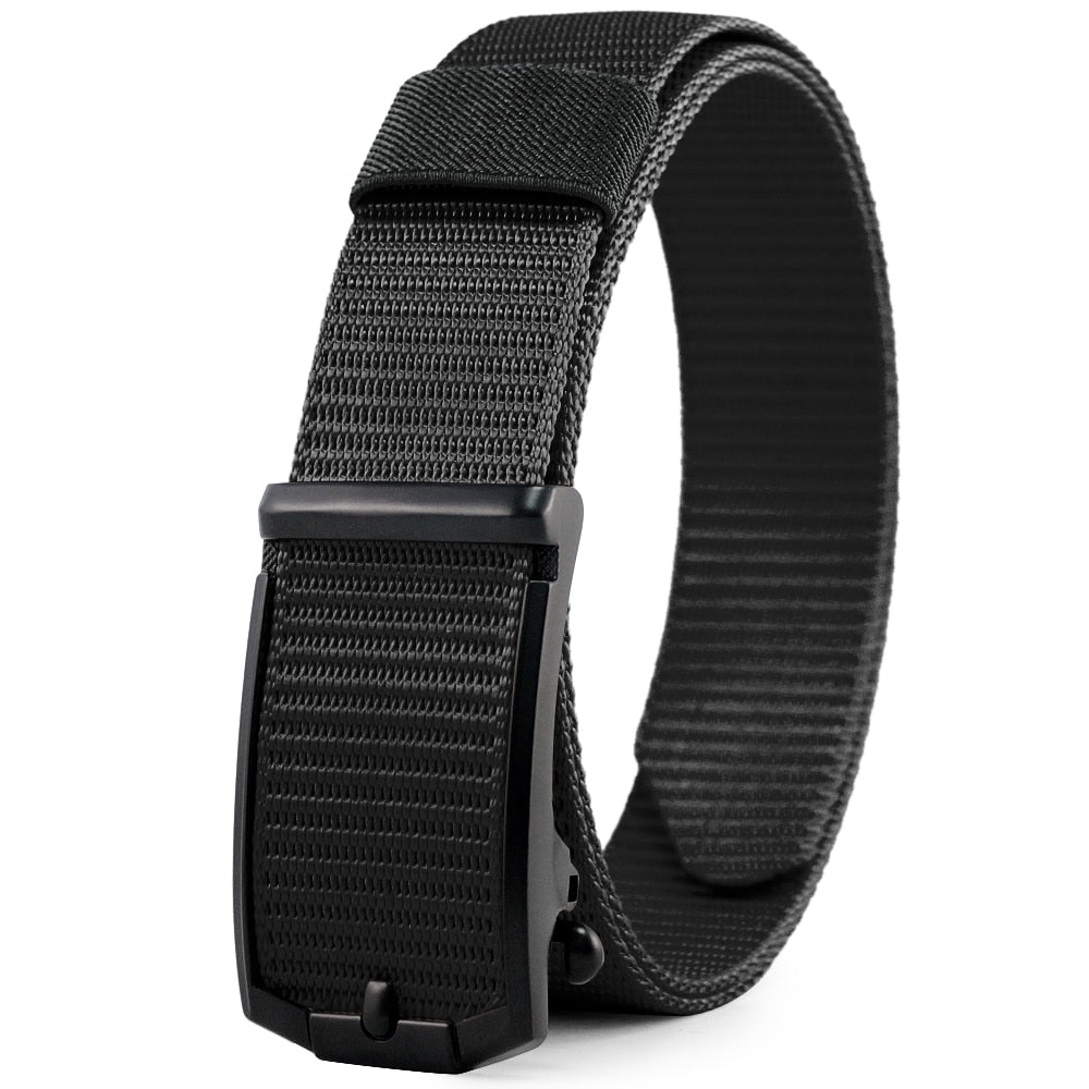 Automatic Buckle 1200D Canvas Cowboy Belt