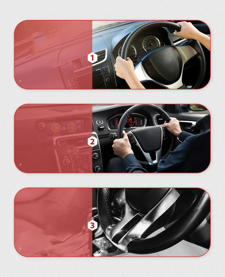 Carbon Fiber Universal Non-Slip Steering Wheel Cover