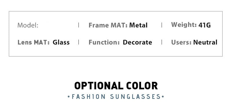 Luxury Gradient UV400 Sunglasses