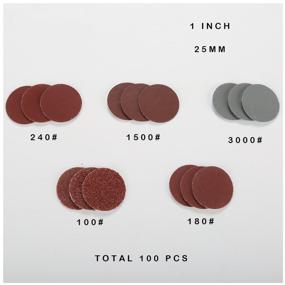 Polishing Kit for Electric Drill (100Pcs)