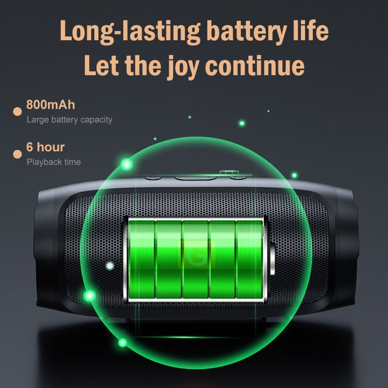 Wireless Double Horn Stereo Hifi Bluetooth speaker