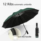 Fully Automatic Reverse Umbrella With LED Flashlight