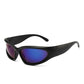 Large Frame Mirror Unisex Designer Sunglasses