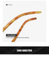 Vintage Clear Lens UV400 Steam Punk Sunglasses