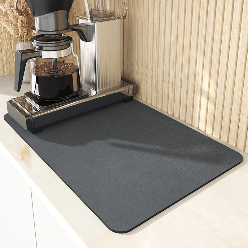 Super Absorbent Kitchen  Draining Mat