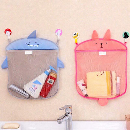 Cartoon Bath Storage Bag & Organizer - Indigo-Temple