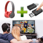 HomeCinema™ Bluetooth Audio Transmitter+ Wireless Headset