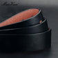Vintage Black Pin Buckle Casual Leather Belt