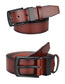 Vintage Black Pin Buckle Casual Leather Belt