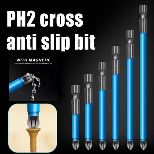 Mighty Anti Slip Magnetic Cross Bit Set (7pcs)