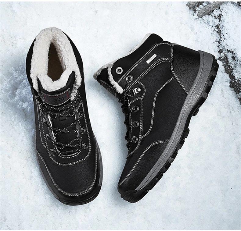 Vancat™ Waterproof Ultra Warm Leather Boots For Men
