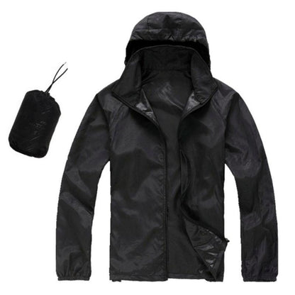 Ultra-Light EZ Packable Waterproof Windbreaker