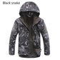 TACTICAL SHARKSKIN SOFT SHELL WATERPROOF JACKET (free shipping) - Indigo-Temple