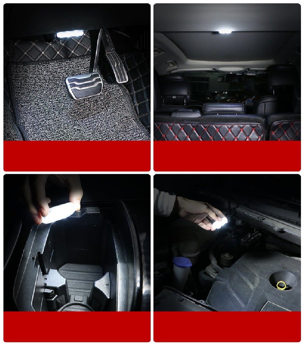 Car Interior Self-adhesive LED Sensor Light (2pcs)