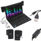 Mini Laptop Clip On USB Stereo Speakers - Indigo-Temple