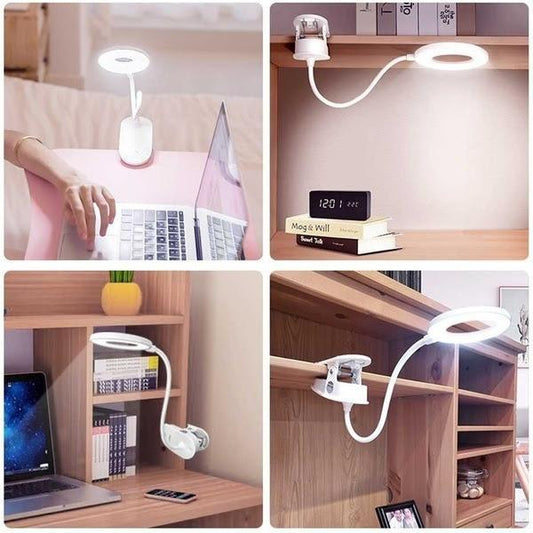 SunLamp™ 2 in 1 Portable Dimmable Clip Led Lamp (Rechargeable)