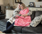 BodyBlanket™- Plush Wearable Blanket Sweatshirt