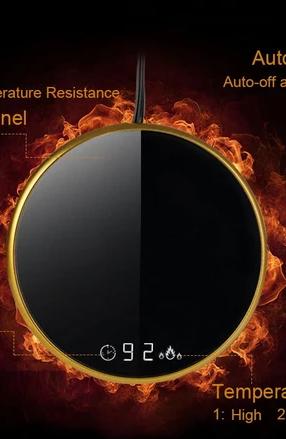 ToastyMug™ Smart Electric Mug Warmer With Timer & Temperature Control
