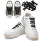 QuickLace - No Tie Silicone Shoelaces (16pcs set) - Indigo-Temple