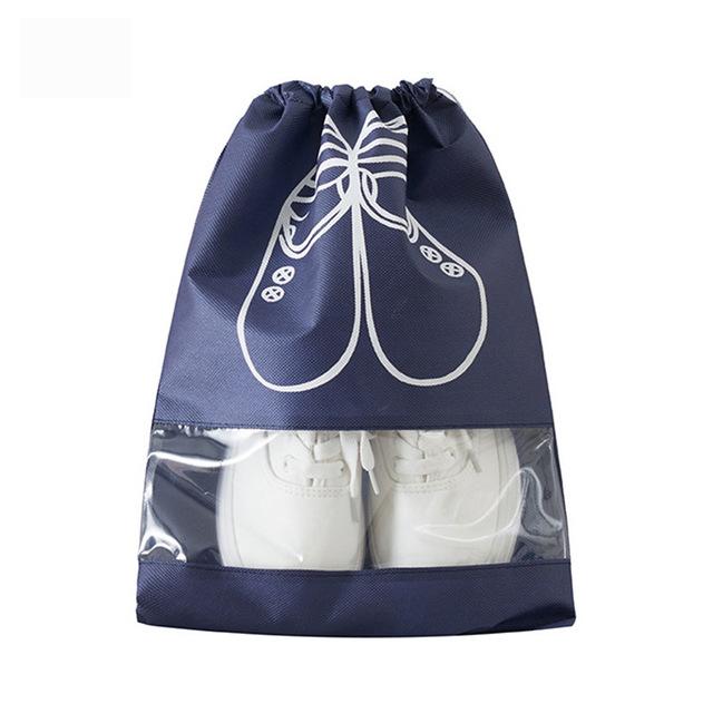 5pcs/lot Travel Shoe Bags - Indigo-Temple