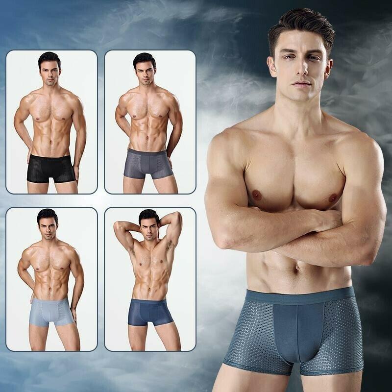 Men's Breathable Ice Silk Briefs