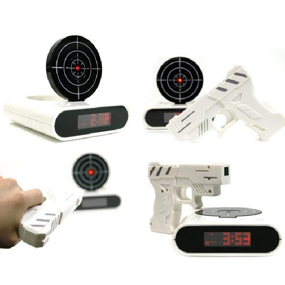 Gun O'Clock -TARGET ALARM CLOCK - Indigo-Temple