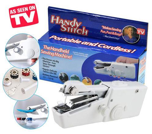 Mini Portable Electric Sewing Machine - Indigo-Temple