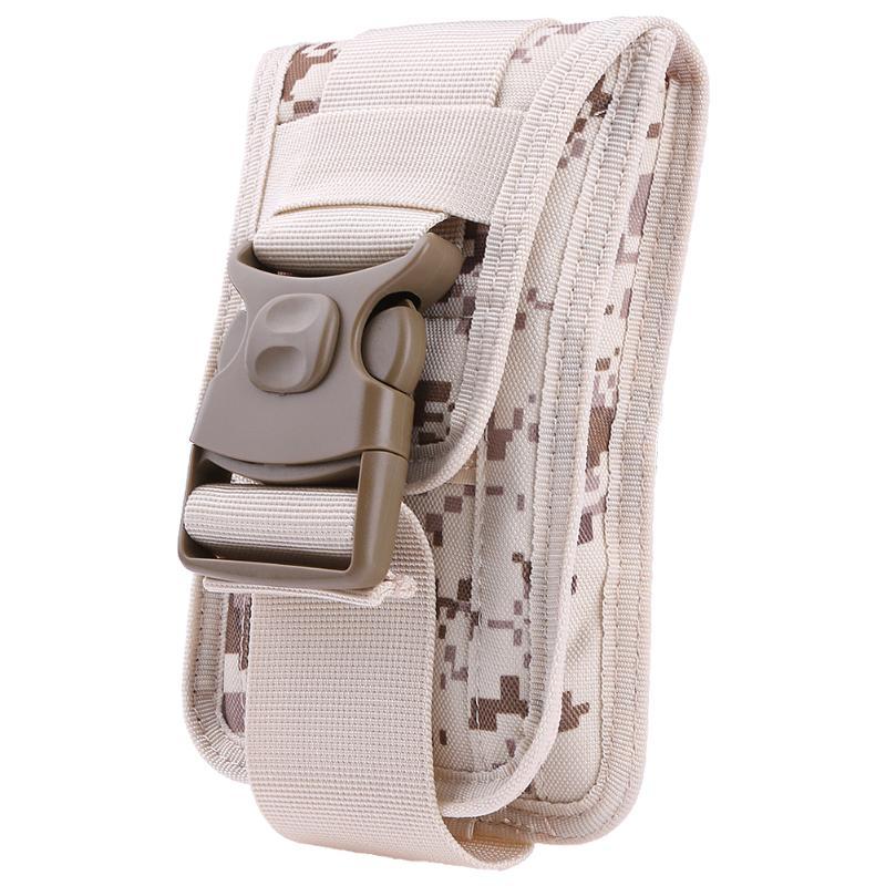 Utility Molle Phone Pouch with Card Slots & Money Pockets - Indigo-Temple