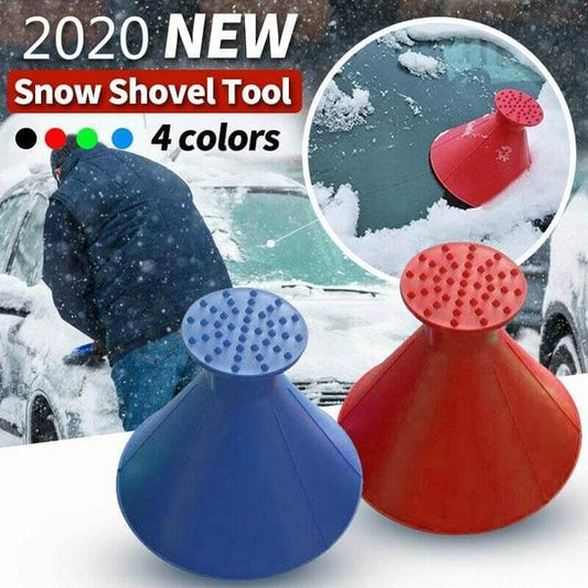 SuperScraper™ - Windshield Ice & Snow Scraper (2 pcs) - Indigo-Temple