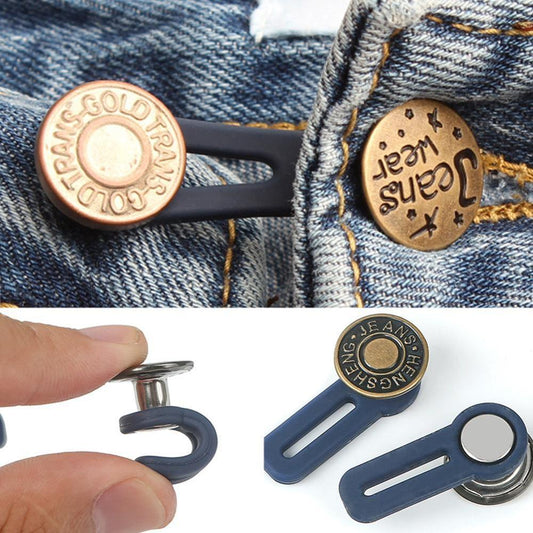 No-Sew™ Adjustable Metal Buttons For Jeans (5Pcs)
