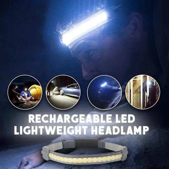 Ultra-Bright Rechargeable STRIP LED Head Light