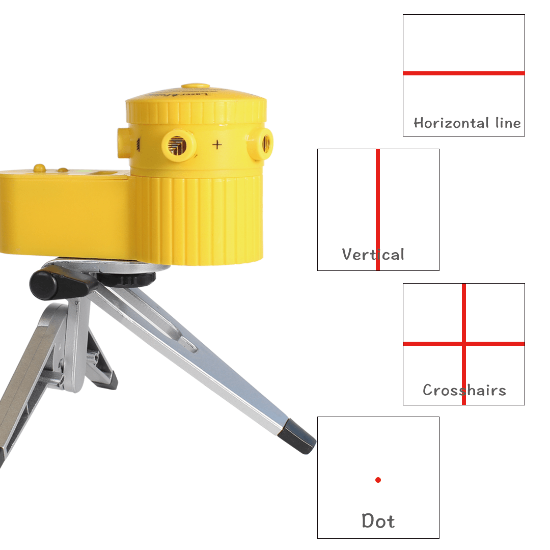 Multi-function Portable Laser Leveler (with Tripod ) - Indigo-Temple