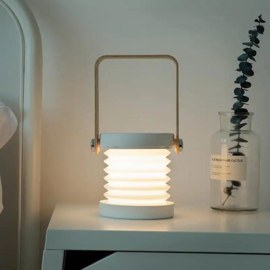 Portable Creative Lantern Lamp - Indigo-Temple