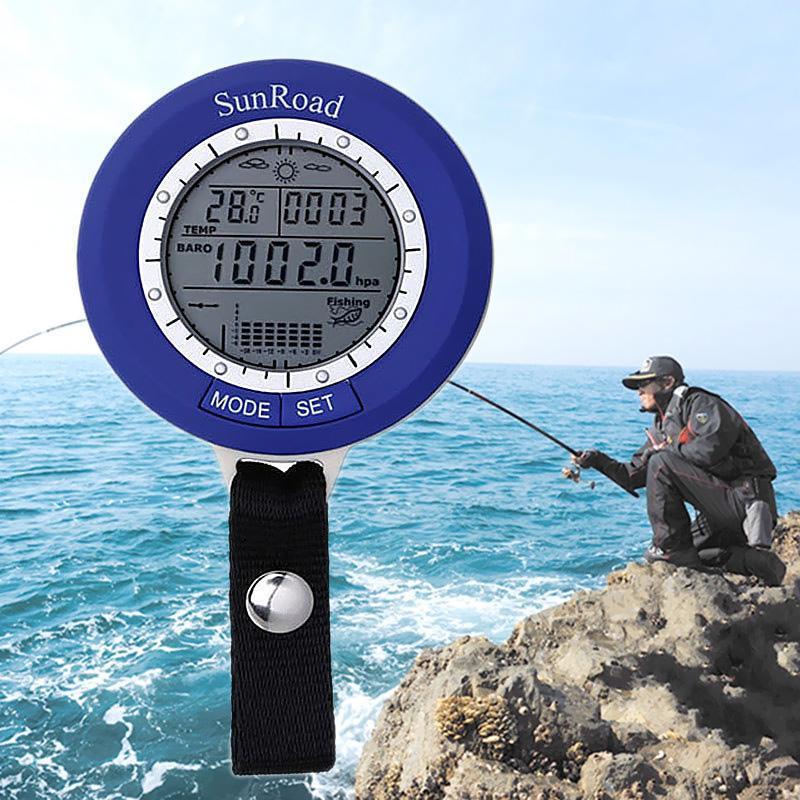 Multi-function Digital Fishing Barometer - Indigo-Temple