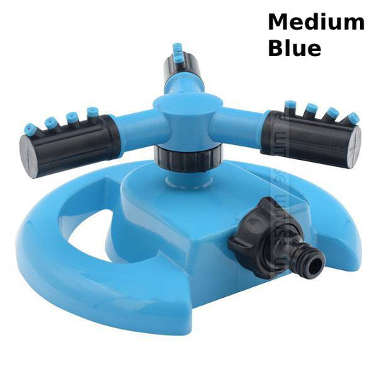 360° Auto-Rotating Adjustable Lawn Sprinkler - Indigo-Temple