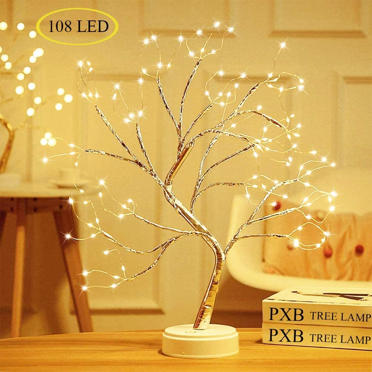 FairyGarden™ LED Light Tree Copper Lamp