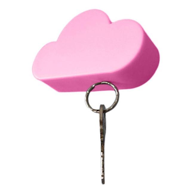 Cloud Shape Magnetic Key Holder (2 Pcs) - Indigo-Temple