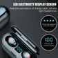 2 in 1 Bluetooth V5.0 Wireless Touch Control Earbuds With Power Bank Case - Indigo-Temple
