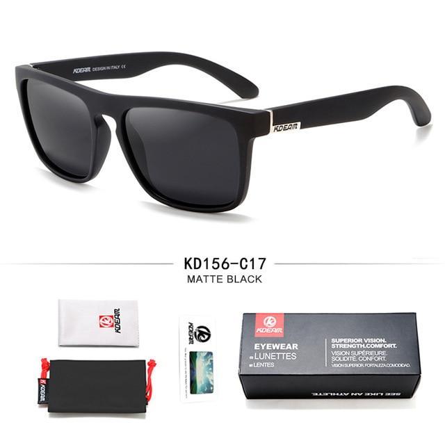 KDEAM™ Rainbow Collection Unisex Polarized  Sunglasses - Indigo-Temple