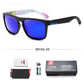 KDEAM™ Rainbow Collection Unisex Polarized  Sunglasses - Indigo-Temple