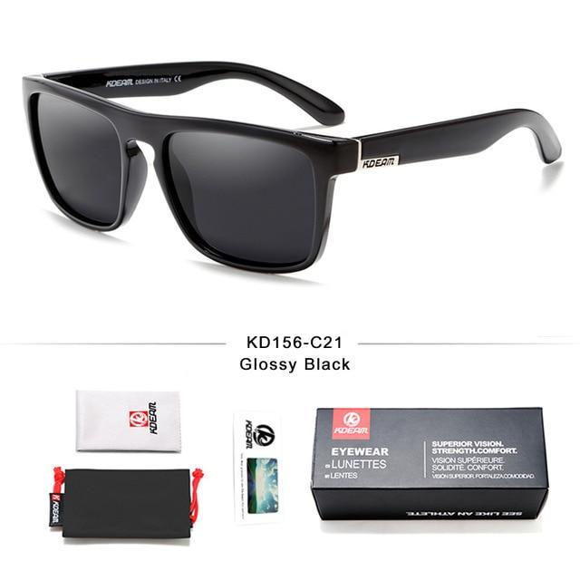 KDEAM™ Rainbow Collection Unisex Polarized  Sunglasses - Indigo-Temple
