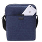 TINYAT™ Triple-Layer Casual Messenger Bag - Indigo-Temple