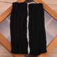 Women Warm Long And Stretchy Finger-less Gloves - Indigo-Temple