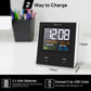 Digoo DG- Smart Charging Alarm Clock & Weather Station - Indigo-Temple